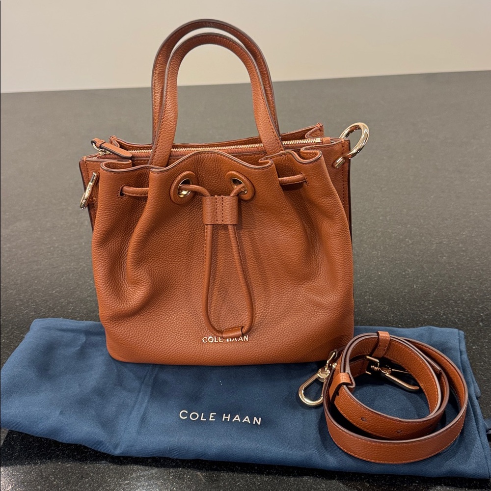 Cole Haan Tan Leather Mini Bag